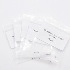 10 Pcs/Pack Dental Orthodontic Bondable Crimpable Mini Stops 0.5/0.8mm For Arch