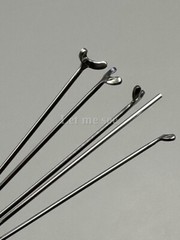 50pcs Dental Ortho Ball Retainer J Clasp Oblique Clasp Bar Y-Type Scheu Style