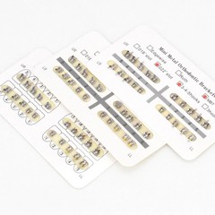20 Pcs/Pack Orthodontic Dental Edgewise/ROTH/MBT Mini/Standard Bracket Braces