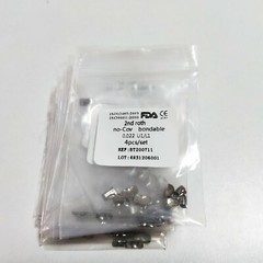 100 Sets 400Pcs Dental Buccal Tube 2nd Roth 0.022 Bondable No-cov U1/L1 4pcs/set