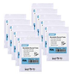 AZDENT Dental Orthodontic Buccal Tube 1st Molar Roth .022″ Bondable Convertible