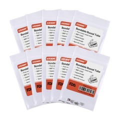 AZDENT Dental Ortho Buccal Tubes 1st Molar MBT 0.022 Bondable Non-Convertible