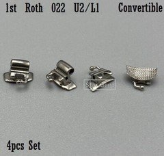 Dental Orthodontic Buccal Tubes Braces 1st Molar Roth 022 U2/L1 Convertible