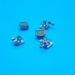 Dental Orthodontic Metal Brackets Braces Mini Roth Slot.022″ Hooks 3-4-5 MIM