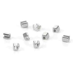 10 Pcs Dental Orthodontic Stainless Steel Crimpable Hook Split Stops Open Type