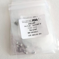 Tubo bucal de ortodoncia dental Bondable Non-Con 2nd Molar of Bracket
