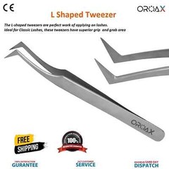 Dental Tweezers Set: L-Shaped, Molar Bonding, Posterior & Bracket Ortho Tools