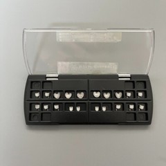 5 Sets Dental Orthodontic Metal Braces Cartoon Bracket Heart Mini Roth 022 345