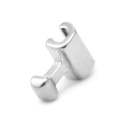 Dental Stainless Steel Orthodontic Crimpable Arch Hooks Long/Medium/Short Tube