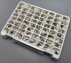 320pc Dental Plain Molar Bands Buccal Tubes Kit Orthodontic 1st Roth 022 #34-41+