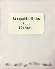 Dental Orthodontic Crimpable Hooks Stops Open Metal Stop for Arch Wire Bracket