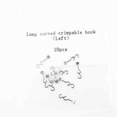Dental Ortho Lingual Button Bondable Crimpable Hook Torque Spring Long Short Sto