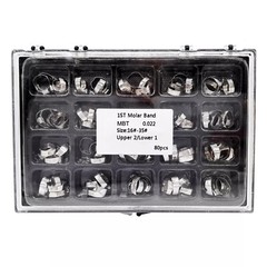 Dental Orthodontic Buccal Tube 1st Molar With Bands Roth/MBT 022″ U2/L1 16#-35#
