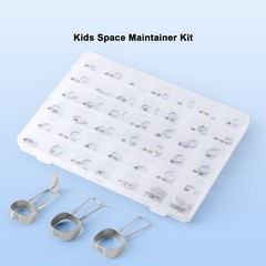 Dental Orthodontic Braces Space Maintainer Band Kit with Wires #23 -#42 For Kids