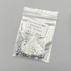 100pcs Dental Orthodontic Bracket Braces In Bulk Mini Roth 022 Slot 345 Hooks