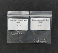 Dental Bonding Crimpable Hook Orthodontic Adhesive Hooks Arch Wire Left+Right