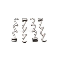 10Pcs Dental Orthodontic Crimpable Hook sliding right/left/long/left for bracket