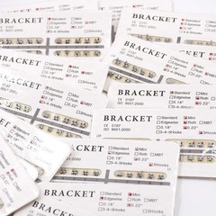Dental Orthodontic Metal Bracket Braces Edgewise Roth/Mini/Standard 018/022 Slot