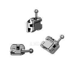 AZDENT Dental Orthodontic Self-Ligating Brackets Braces Roth MBT.022 Hooks 345