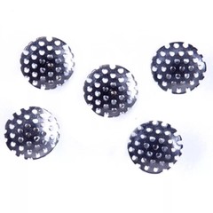 50pcs For Denal Orthodontic Lingual Buttons Round Perforated Hollow Holes HOT