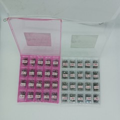 1000Pcs(50Sets/Box )Dental Orthodontic Brackets Mini MBT Roth 022 Hooks 345