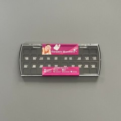 2 Sets Dental Orthodontic Ceramic Brackets Braces Mini Roth/MBT 022/018 Slot 345