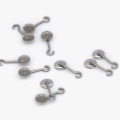 20Pcs Dental Long Hooks Implants Archwire Orthodontic Bonding Left+Right Lingual