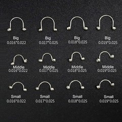 Dental Orthodontic Anterior Teeth Torquing Torque Spring Rectangular Wire Single