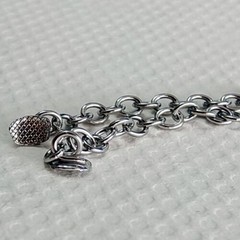 20Pcs Dental Ortho Silvery/Golden Plated Lingual Buttons Traction Chain Round