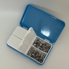 50Set Dental Orthodontic Buccal Tubes 1st 2nd Molar MBT .022 Bondable U1/L1