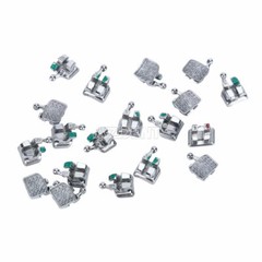 AZ Dental Orthodontic Monoblock Brackets Braces MINI Roth/MBT.018/022 345Hook