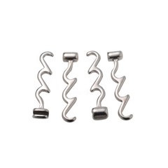 10pcs Dental Orthodontic Crimpable Hooks Stainless Steel Size Option Easyinsmile