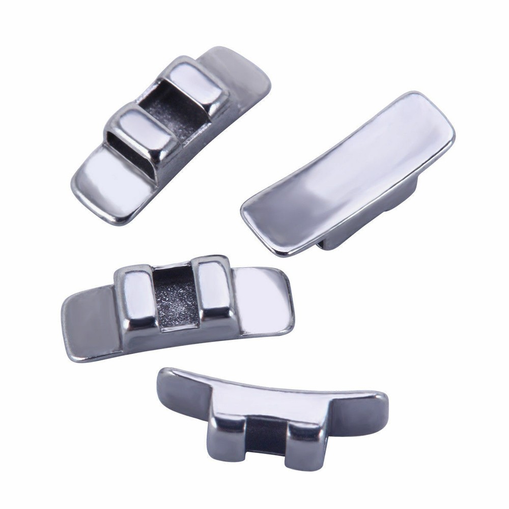 10Pcs/Bag Dental Orthodontic Weldable Cast Lingual Sheath No/Left/Right Hook