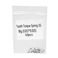 10Pcs/Bag Dental Orthodontic Anterior Teeth Torque Wire Spring Rectangular