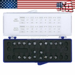 AZDENT Dental Orthodontic Clear Ceramic Bracket Brace Roth 0.22 Braces Hooks 345