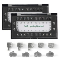 Dental Orthodontic Passive Self-Ligating Braces Bracket Roth .022 Hooks 3 4 5