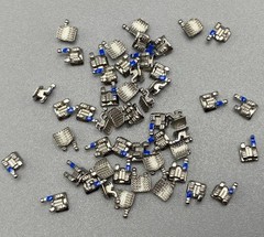 100 Pcs Dental Orthodontic Metal Brackets Mini Roth 022 345 Hooks Braces In Bulk
