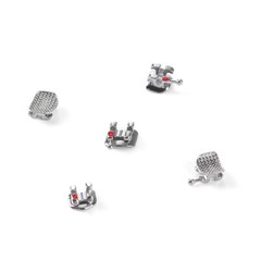 Soportes metálicos para ortodoncia Dental Mini Roth/MBT 018/022 ganchos 3/345
