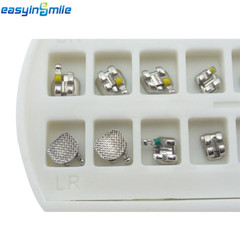 Dental Ortho Bracket Matal Brace Roth/MBT 345 Self Ligating Metal/Ceramic Braces