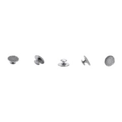 50 Pcs Dental Orthodontic Lingual Button Bondable Round Mesh Base Bonding