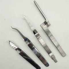 Dental Orthodontic Tweezers Bracket Holding Placing Reverse Action Buccal Tube