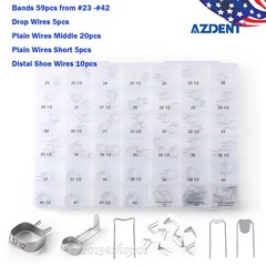 Dental Teeth Braces Preformed Kids Space Maintainer Retainer Universal Band Loop