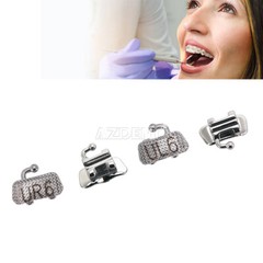 10X AZDENT Dental Ortho Buccal Tube 1st Molar Roth .022 Bondable Non-Convertible