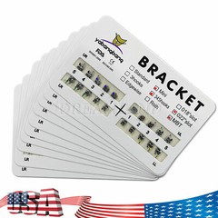 10 Packs Dental Orthodontic Brackets Braces Mini Roth MBT Slot.022 3-4-5 Hooks B
