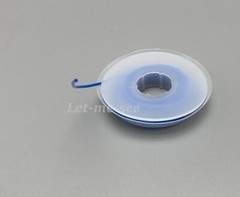 Archwire Sleeve Dental Orthodontic Elastic Protective Tube Wires Bracket 6Colors