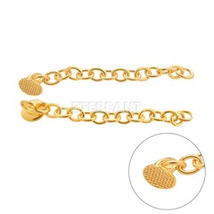 ETERFANT Dental Lingual Buttons Round/Rectangular/Lingual Button Chains Bondable