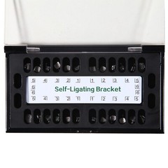 Dental Ortho Self-ligating Brackets Brace Roth 022 345 Hooks / Based Shade