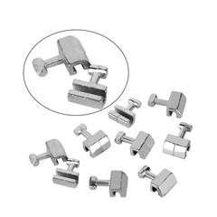 Dental Stainless Steel Orthodontic Crimpable Arch Hooks Long/Medium/Short Tube