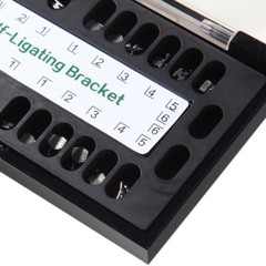 Dental Ortho Self-ligating Brackets Brace Roth 022 345 Hooks /Resin Based Shade