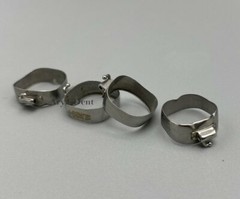 10x Dental Orthodontic 1st Molar Bands Buccal Tubes Roth 018/022 Non-cov 29-44+
